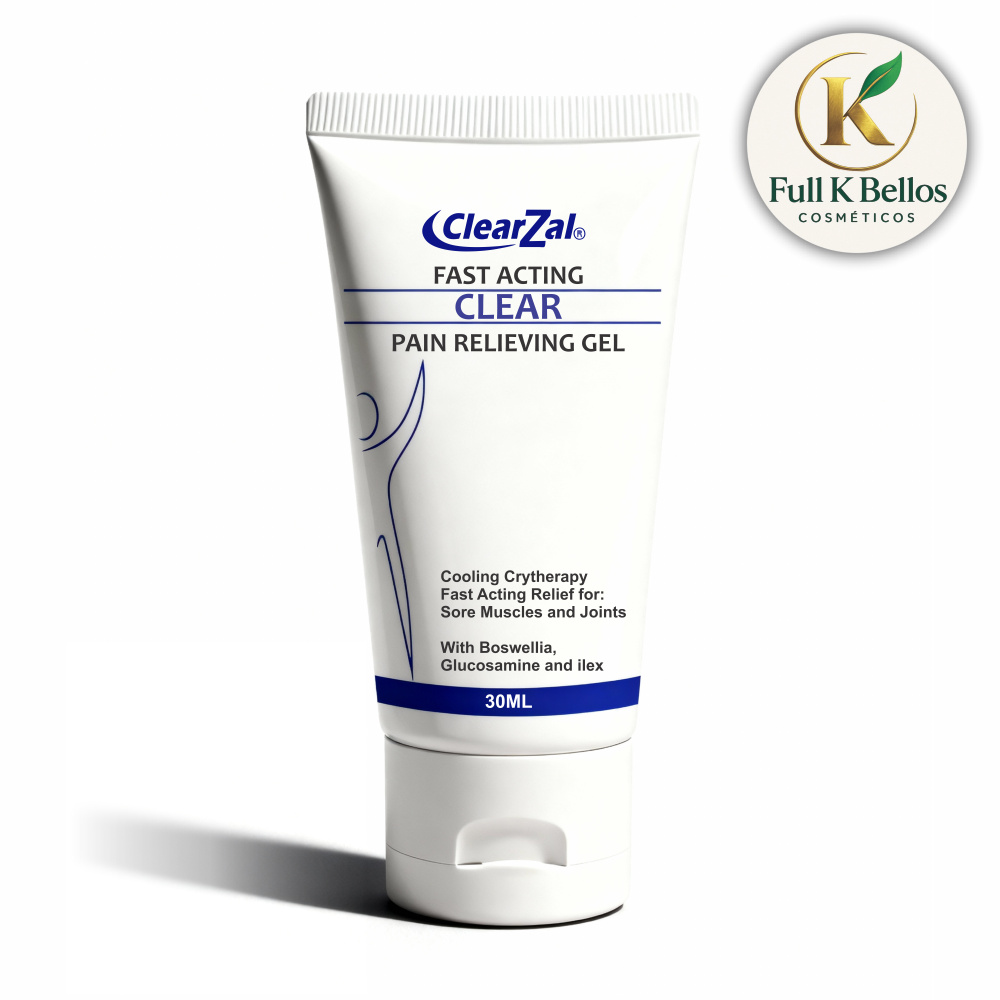 CLEARZAL GEL- ALIVIA DOLORES MUSCULARES AL INSTANTE - IMPORTADO
