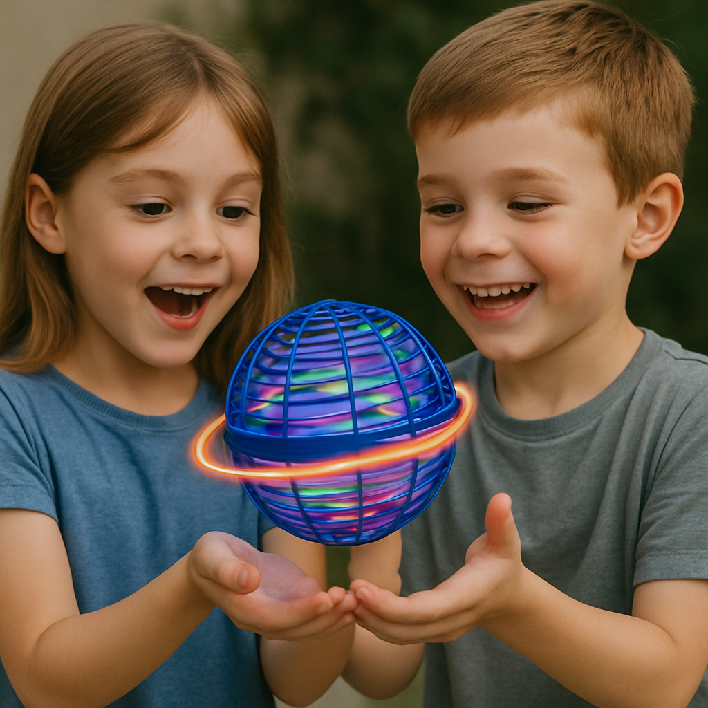 Pelota voladora antigravedad.