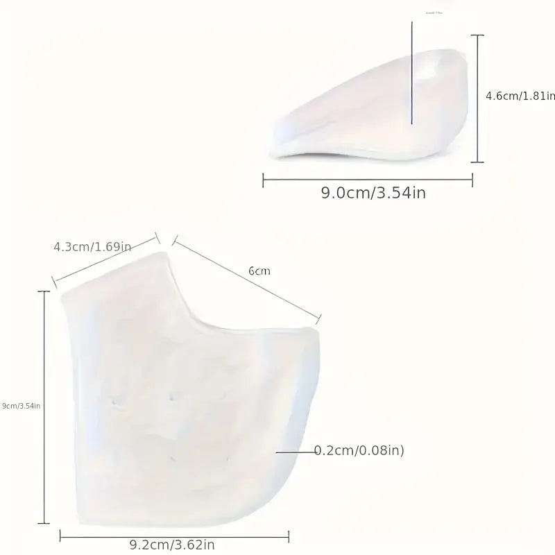 Plantillas ortopédicas aumento de altura.
