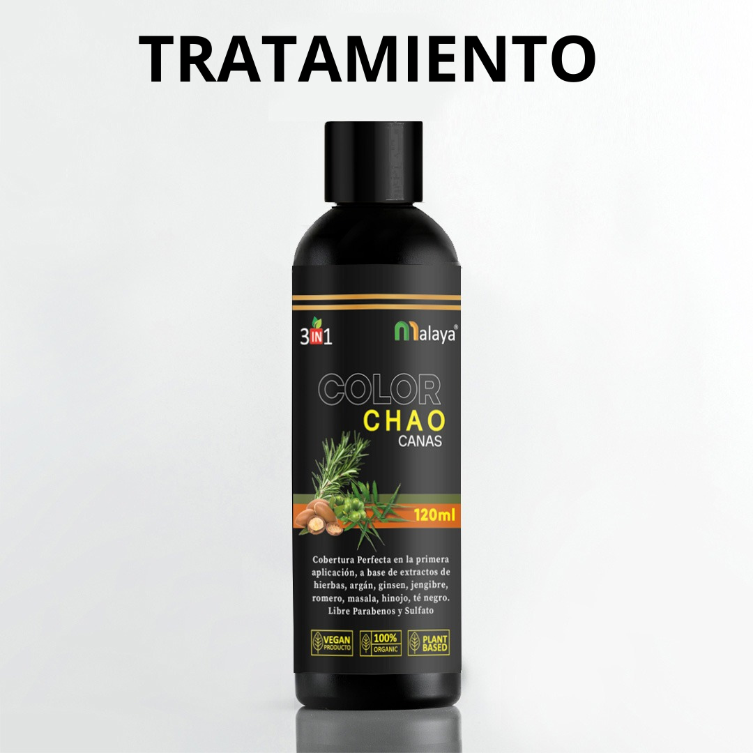 Shampoo chao canas 3 en 1 + Tratamiento gratis