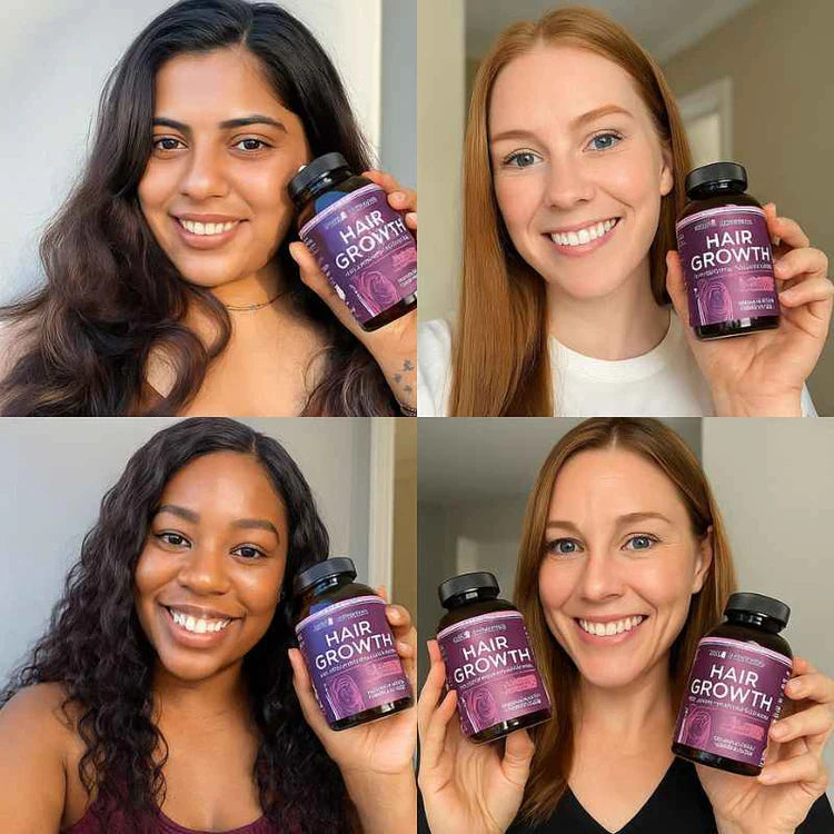 HAIR GROWTH - CABELLO MÁS ABUNDANTE + OBSEQUIO GRATIS.