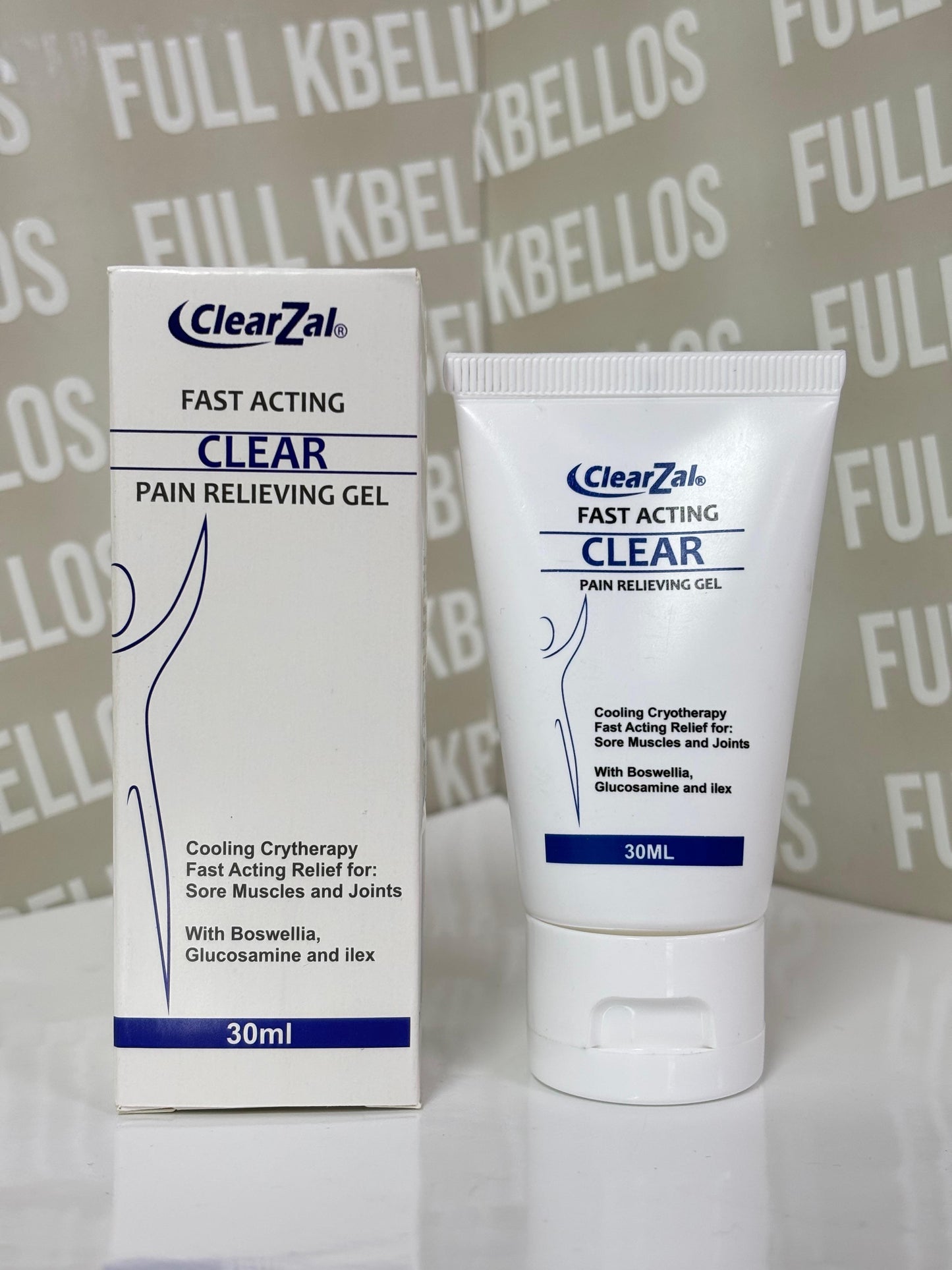 CLEARZAL GEL- ALIVIA DOLORES MUSCULARES AL INSTANTE - IMPORTADO