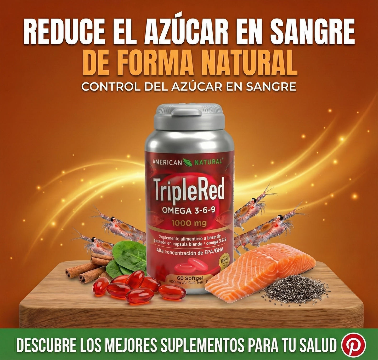TRIPLE RED - OMEGA 3-6-9 - CON INVIMA✅
