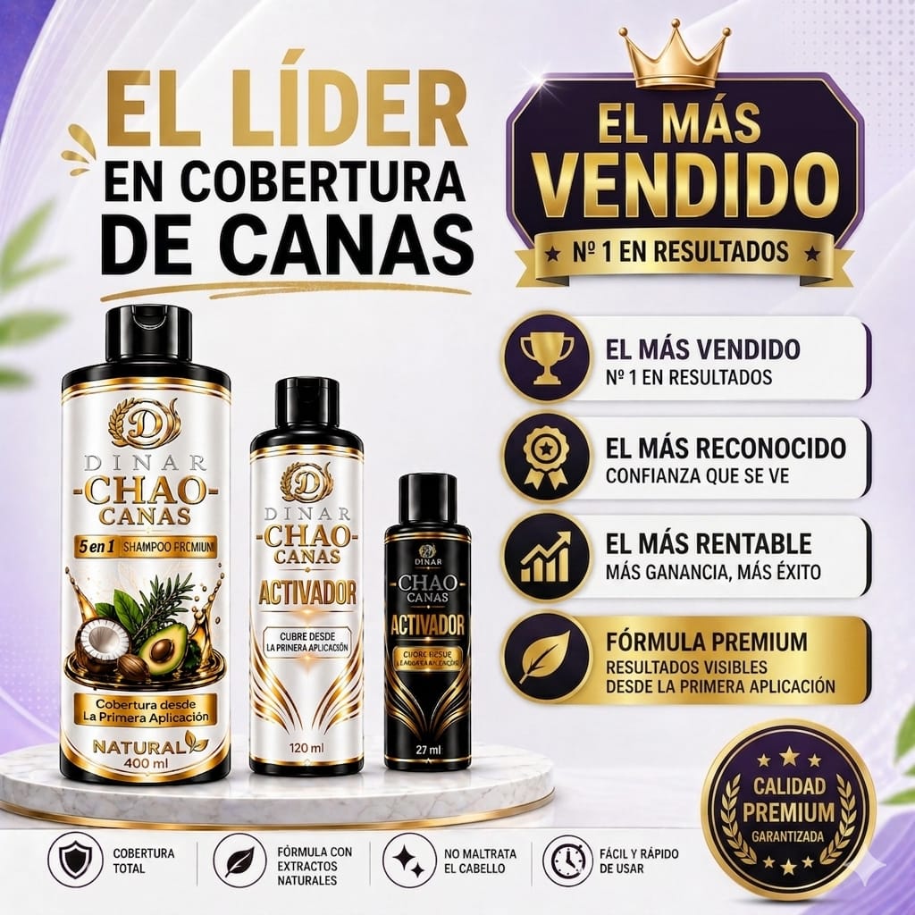 CHAO CANAS 5 EN 1, CON COCO Y AGUACATE, PAGA 1 Y LLEVA 3 PRODUCTOS; CHAMPÚ, TRATAMIENTO Y ACTIVADOR🎁