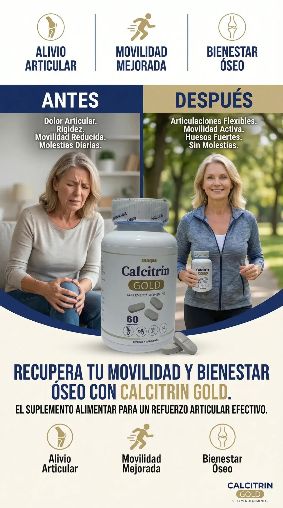 CALCITRIN GOLD IMPORTADO ✔ 60 CAP