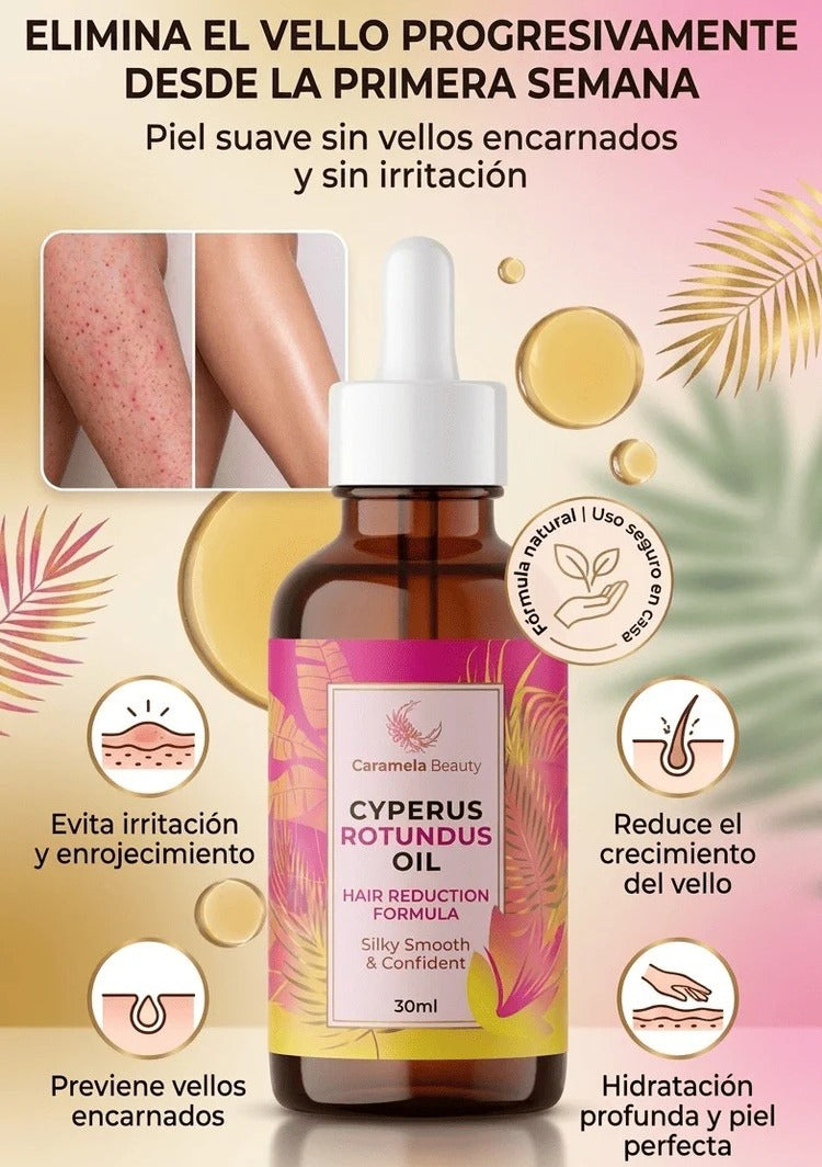 CYPERUS OIL - EL FIN DE LA DEPILACIÓN