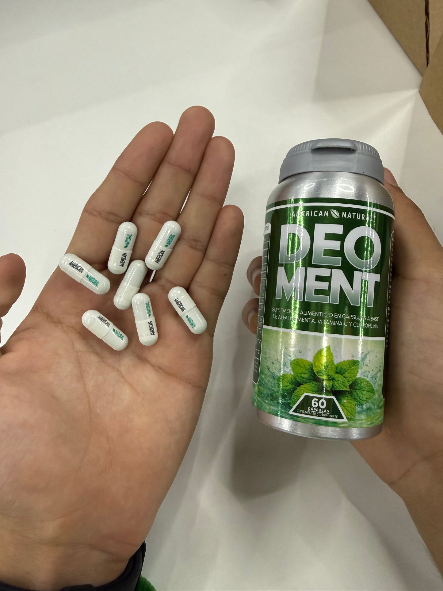 DEO MENT X60 - ACABA CON EL MAL ALIENTO Y OLOR FUERTE - CON INVIMA✅
