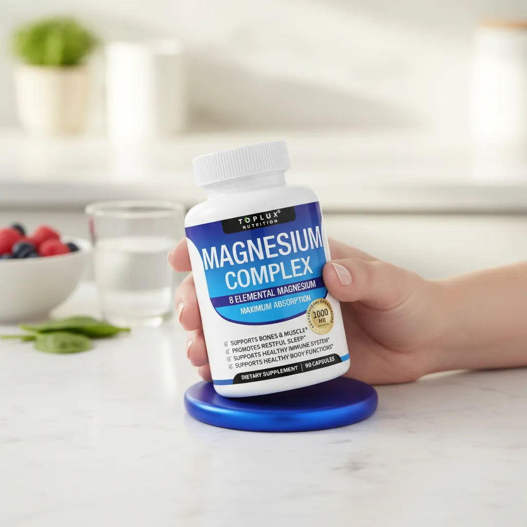 Complejo de Magnesio 8 en 1 Premium.