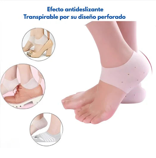 Plantillas ortopédicas aumento de altura.