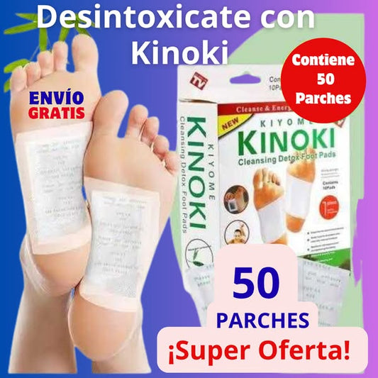 Parches desintoxicantes para pies - Super oferta X50