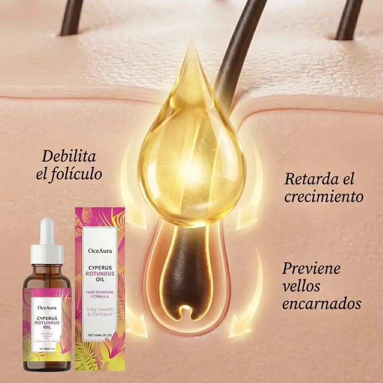 CYPERUS OIL - EL FIN DE LA DEPILACIÓN