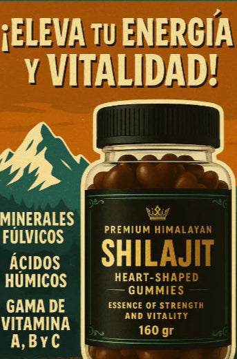 Gomitas Shilajit + poder