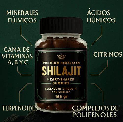 Gomitas Shilajit + poder